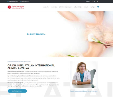 Sibel Atalay Antalya Estetik Klinik - Op.Dr. Sibel Atalay Estetik Klinigi